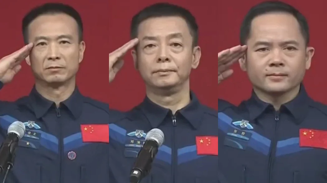 神舟十五号乘组费俊龙、邓清明、张陆